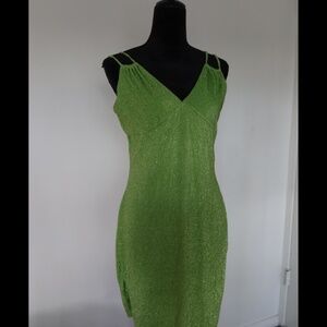 * RARE * PRINCESS POLLY GREEN DRESS - no longer sold by the brand